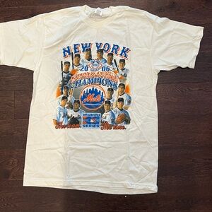 New York Mets 2006 Champions White T-Shirt